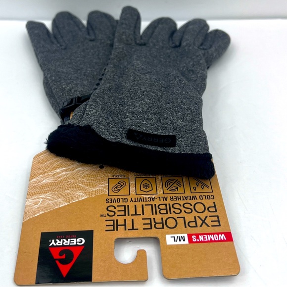 GERRY, GREY COLOR WOMEN’S GLOVES,M/L WATER RESISTANCE,WIND PROOF,COLD PROTECTION - Picture 8 of 16